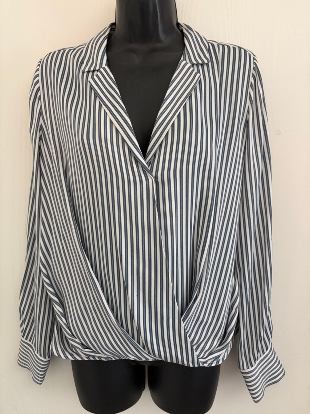 Habitual Faux Wrap Shirt
